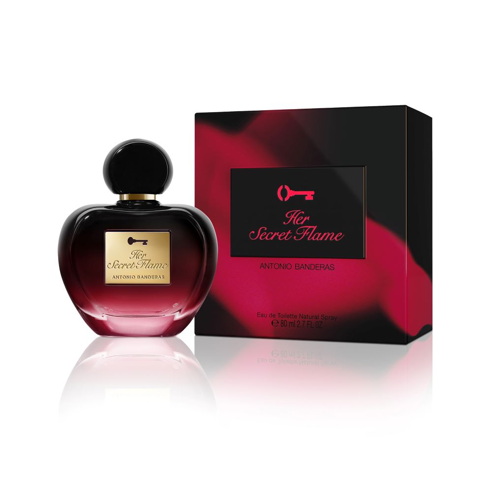 PERFUME ANTONIO B. HER SECRET FLAME LE MUJER EDT ANTONIO BANDERAS FACES facescr